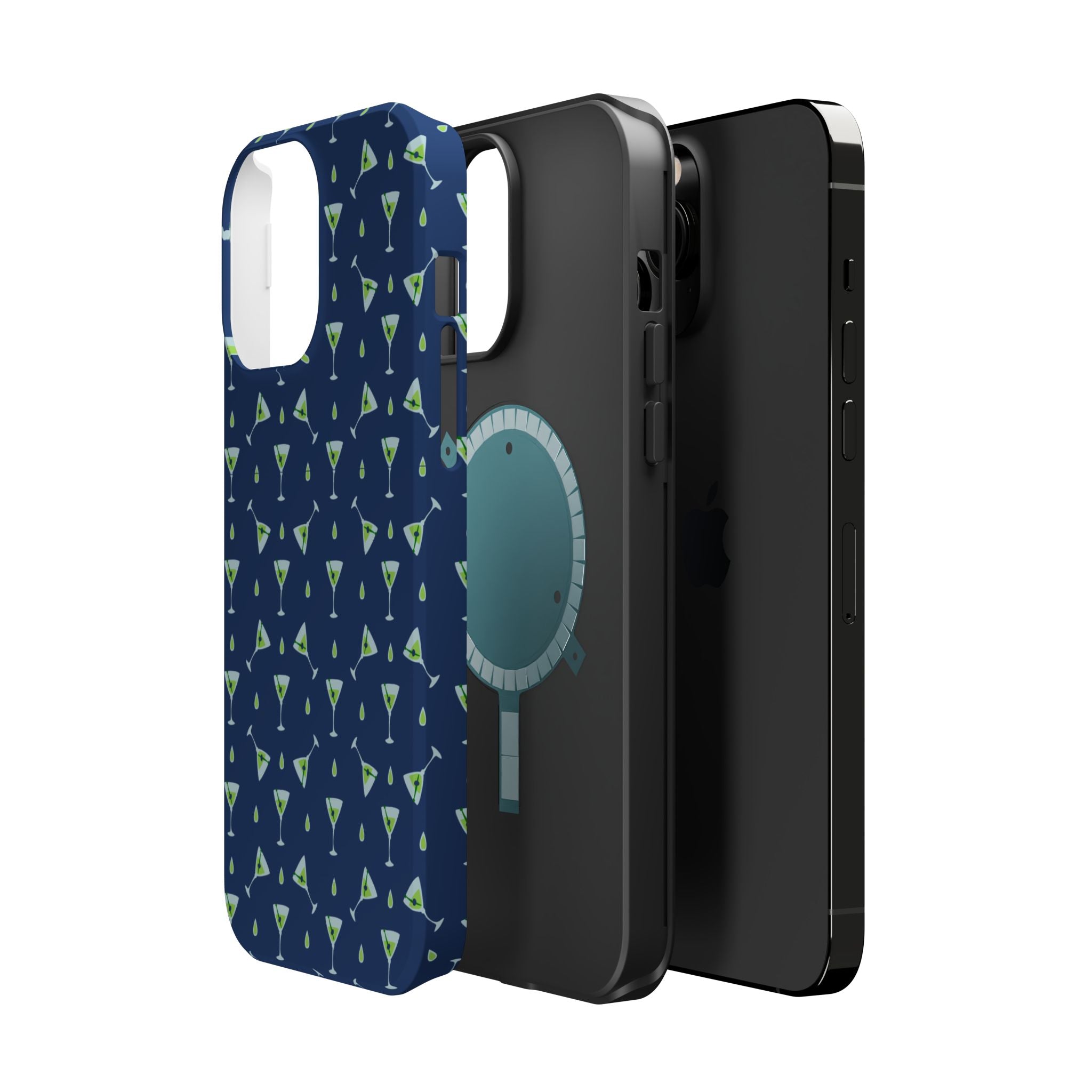 Navy Dirty Martini Mini Magnetic Tough Case