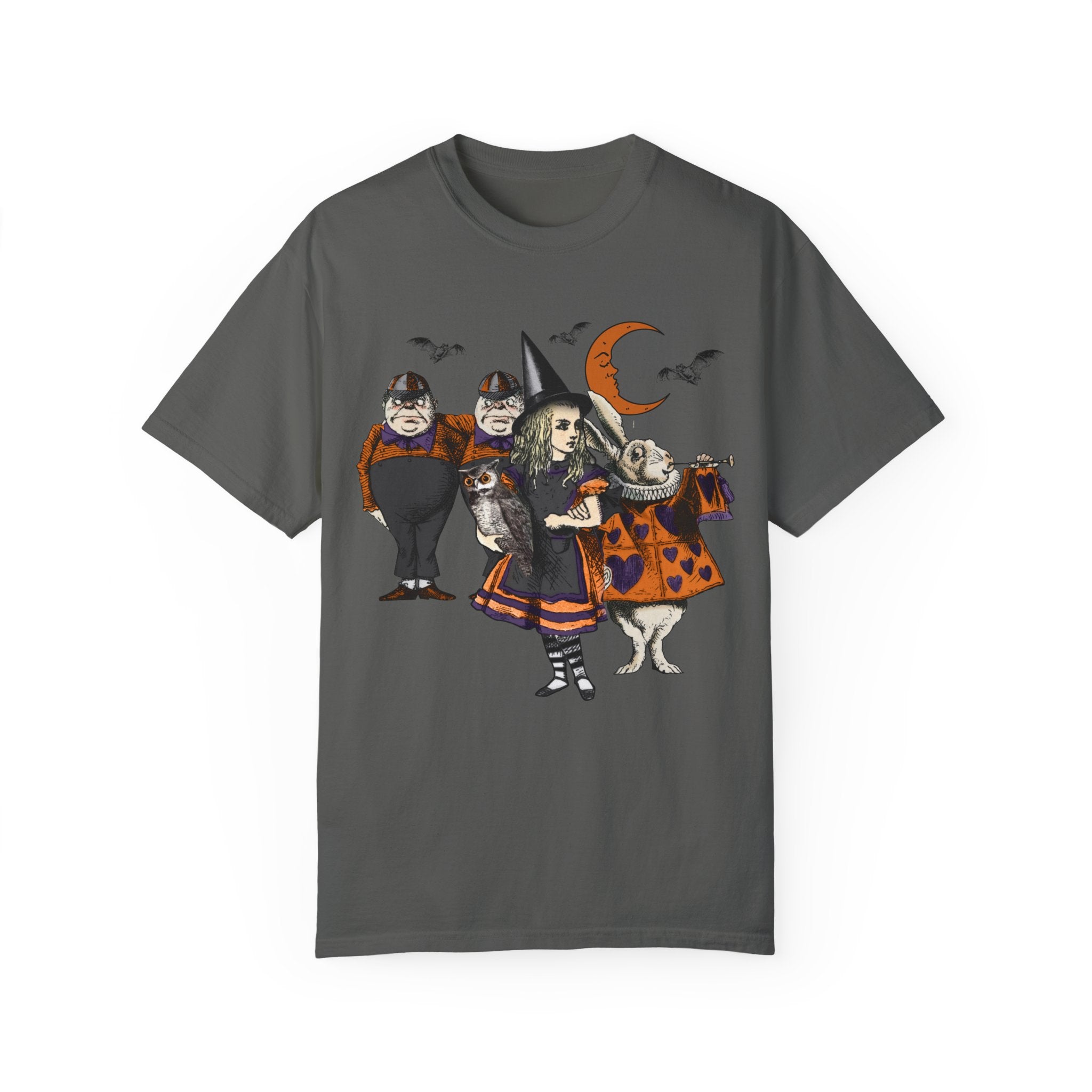 Halloween Alice in Wonderland Tee