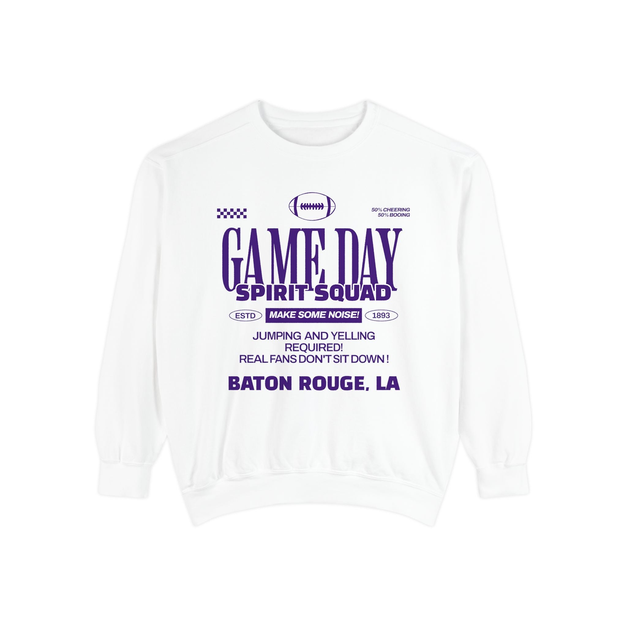 SPIRIT Squad! Game Day Baton Rouge, Louisiana Sweatshirt