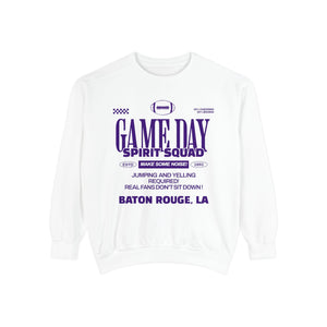 SPIRIT Squad! Game Day Baton Rouge, Louisiana Sweatshirt