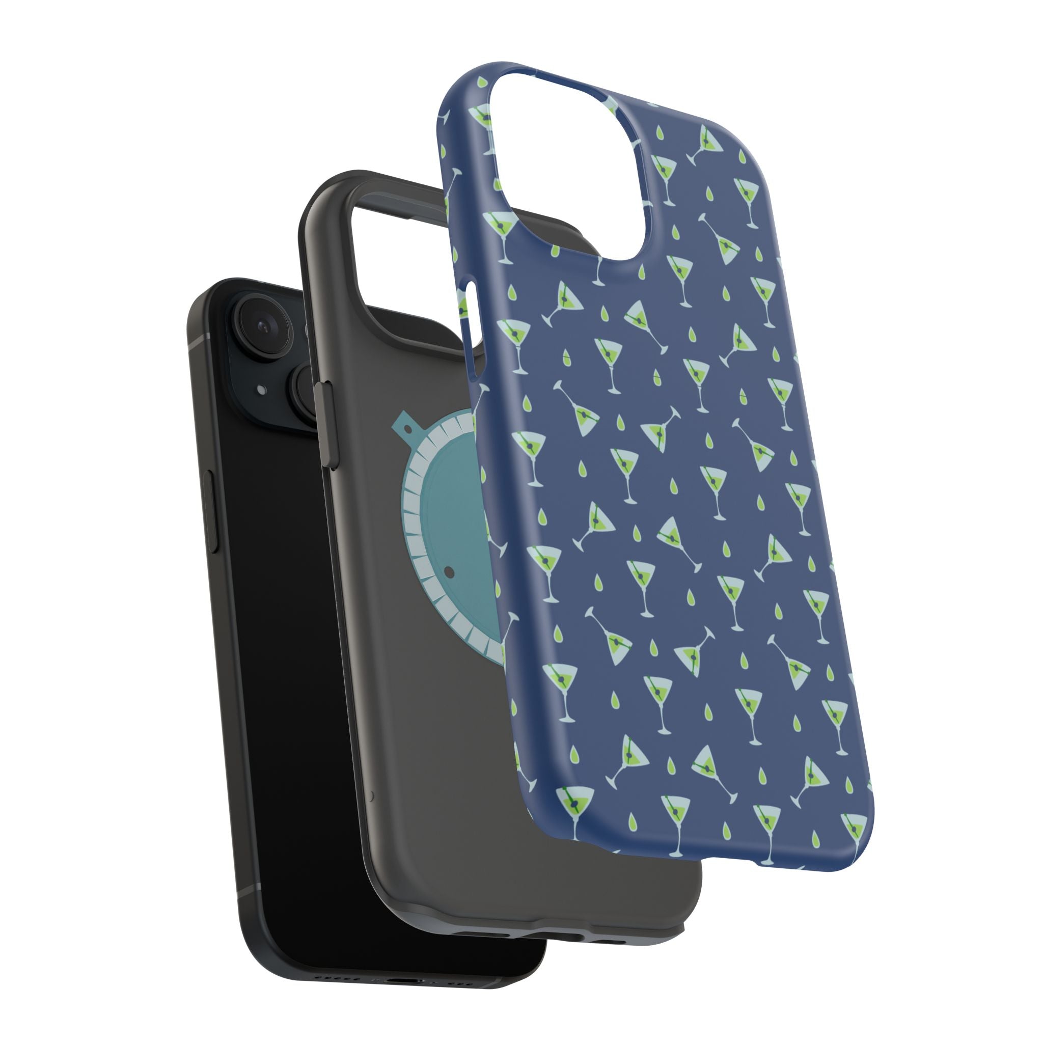 Navy Dirty Martini Mini Magnetic Tough Case