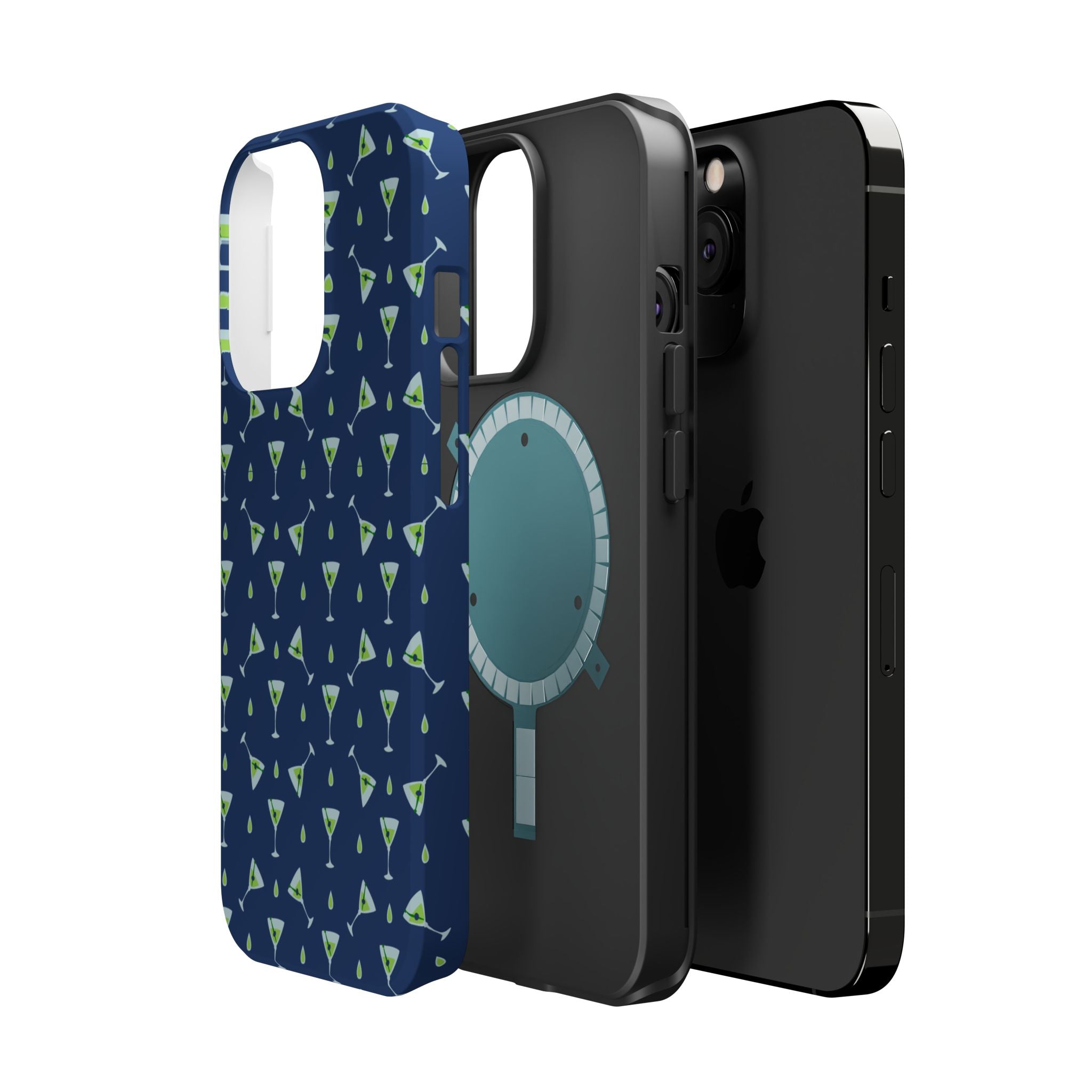 Navy Dirty Martini Mini Magnetic Tough Case