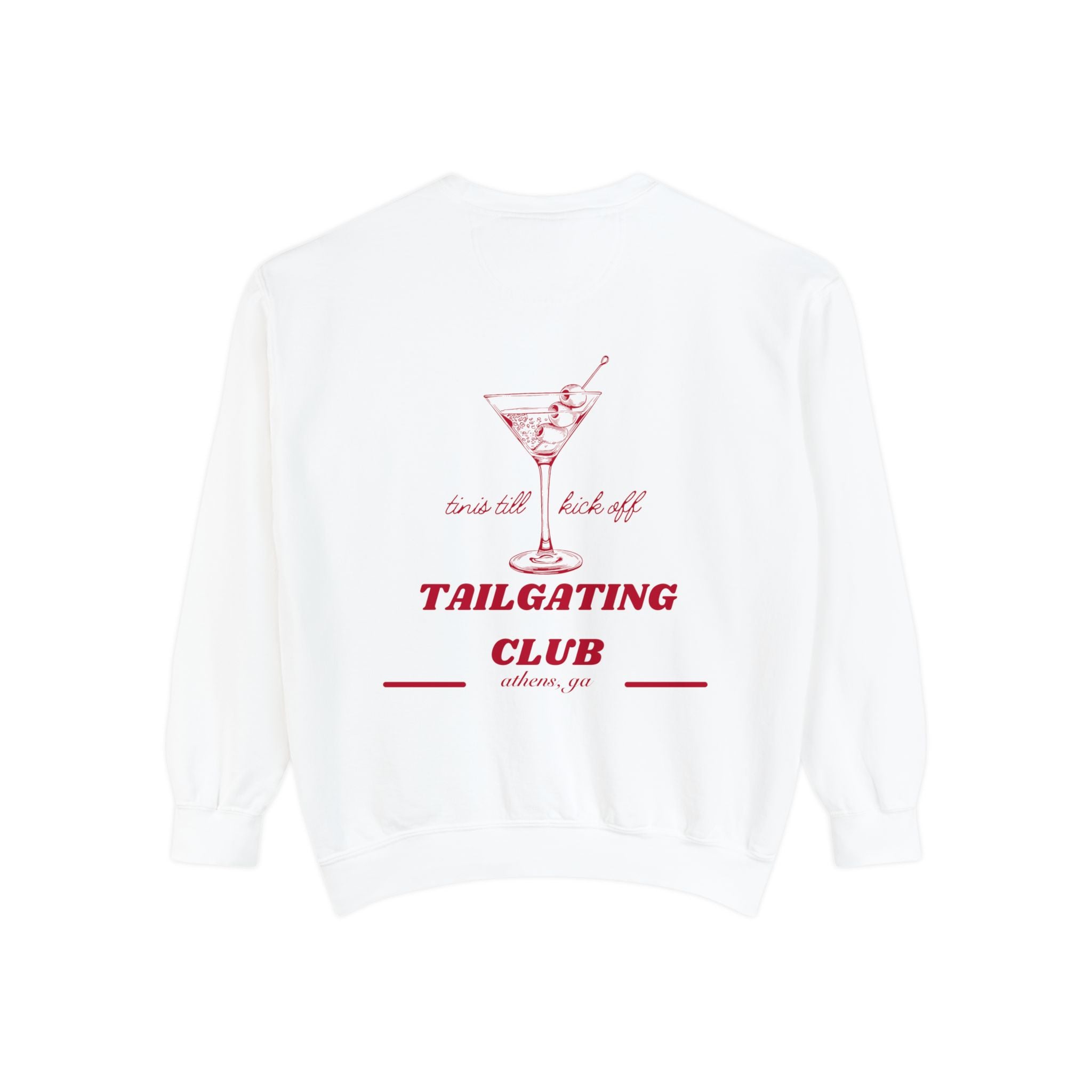 Athens Georgia Tailgate Club Sweatshirt, Dawgs Fan, Georgia Football