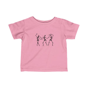 Dancing Skellies, Halloween Toddler Tee, Skeleton, Spooky Season, Dancing in the Moonlight, Witches Dance, Halloween, Spooky Season