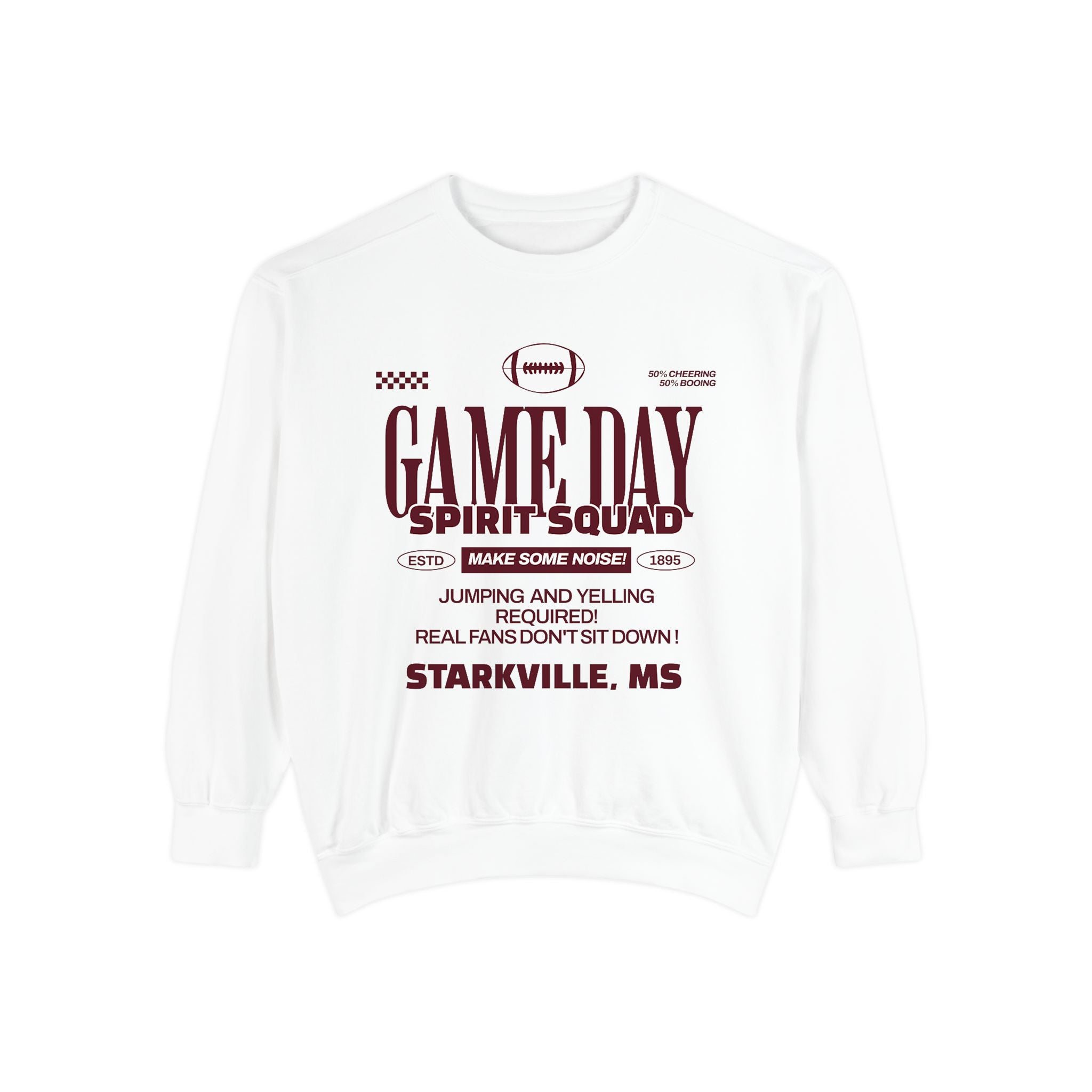 SPIRIT Squad Game Day Starkville, Mississippi Sweatshirt