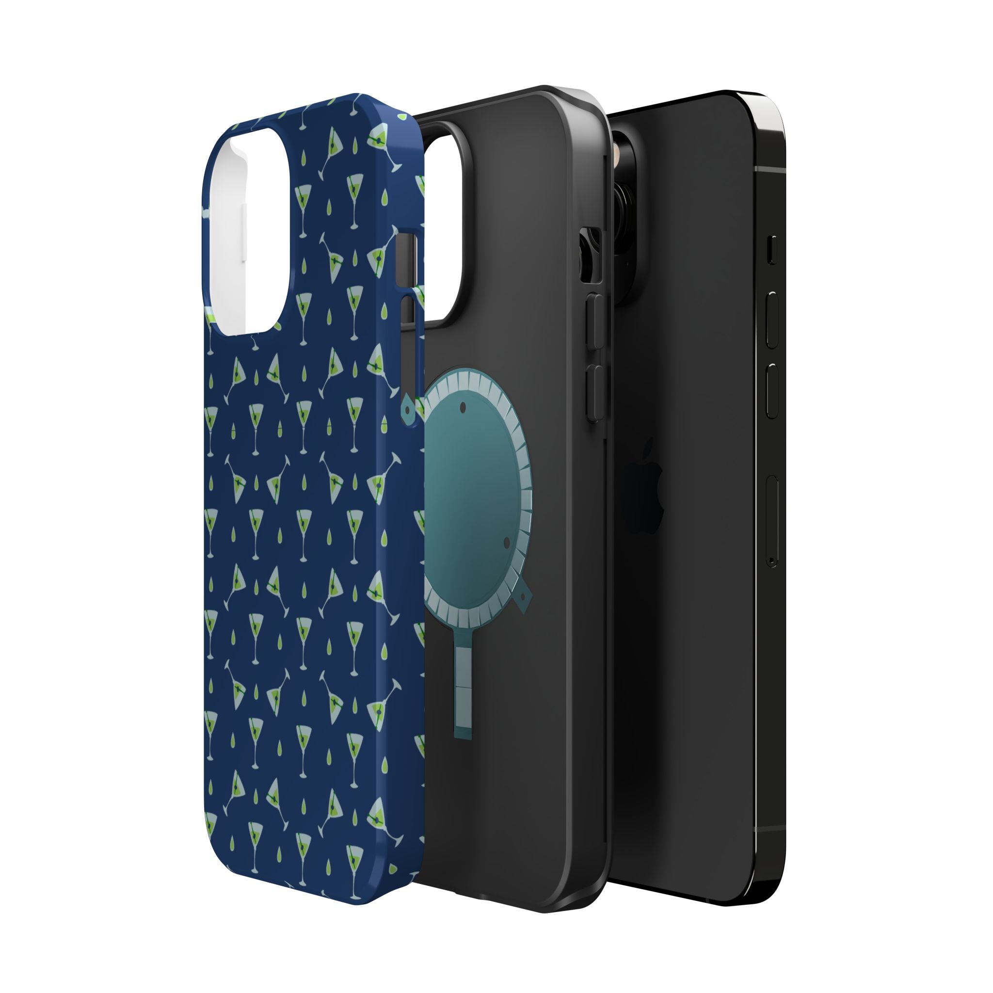 Navy Dirty Martini Mini Magnetic Tough Case