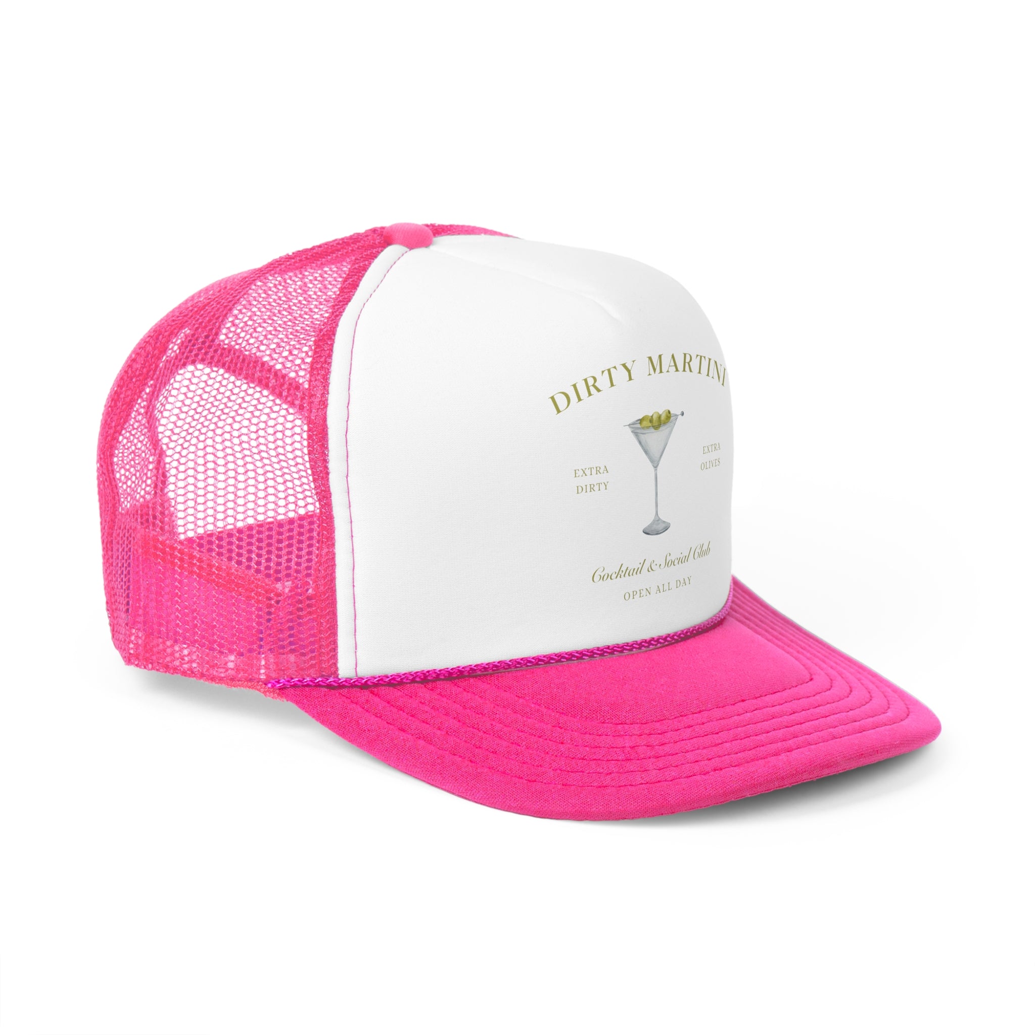 Dirty Martini Social Club Trucker Cap