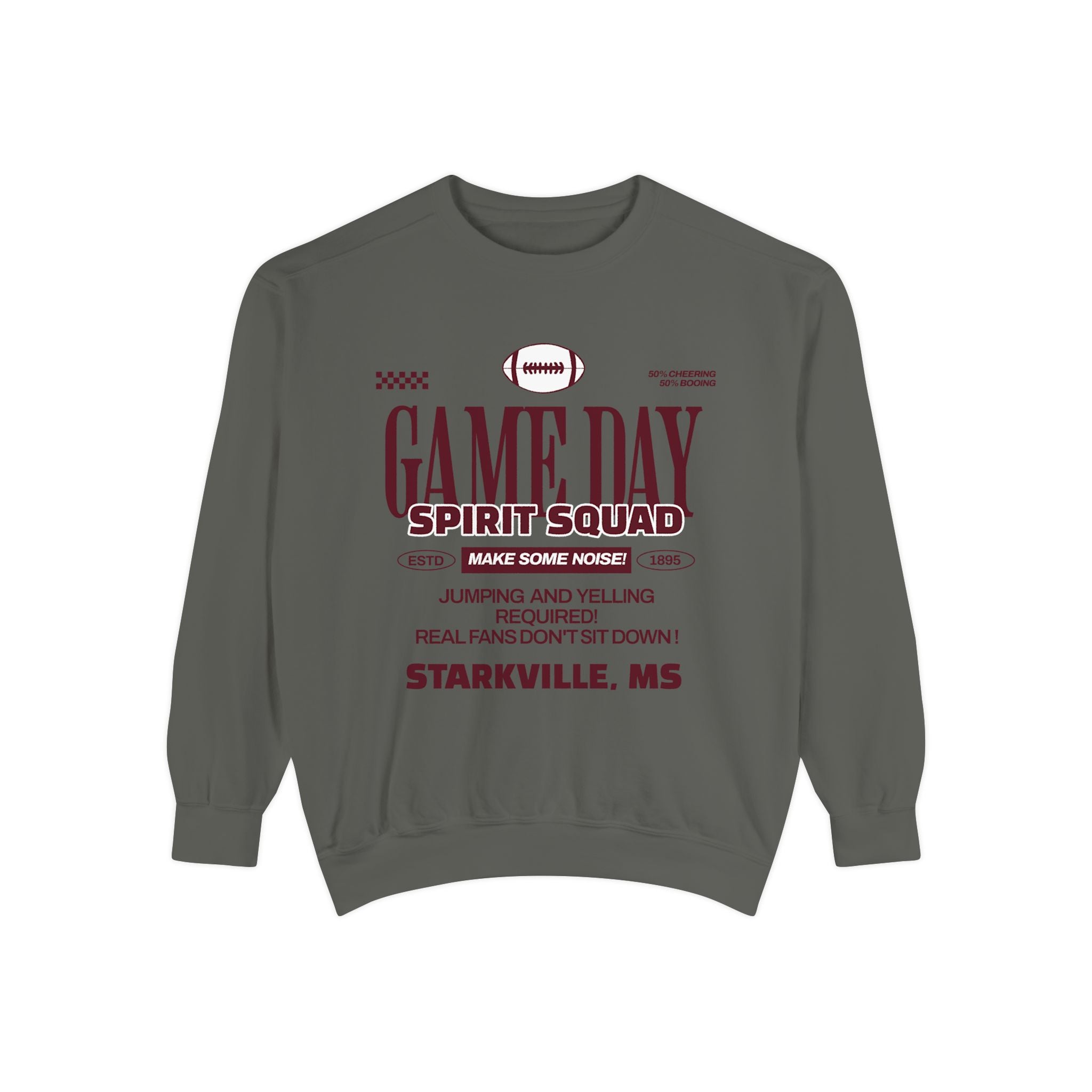 SPIRIT Squad Game Day Starkville, Mississippi Sweatshirt