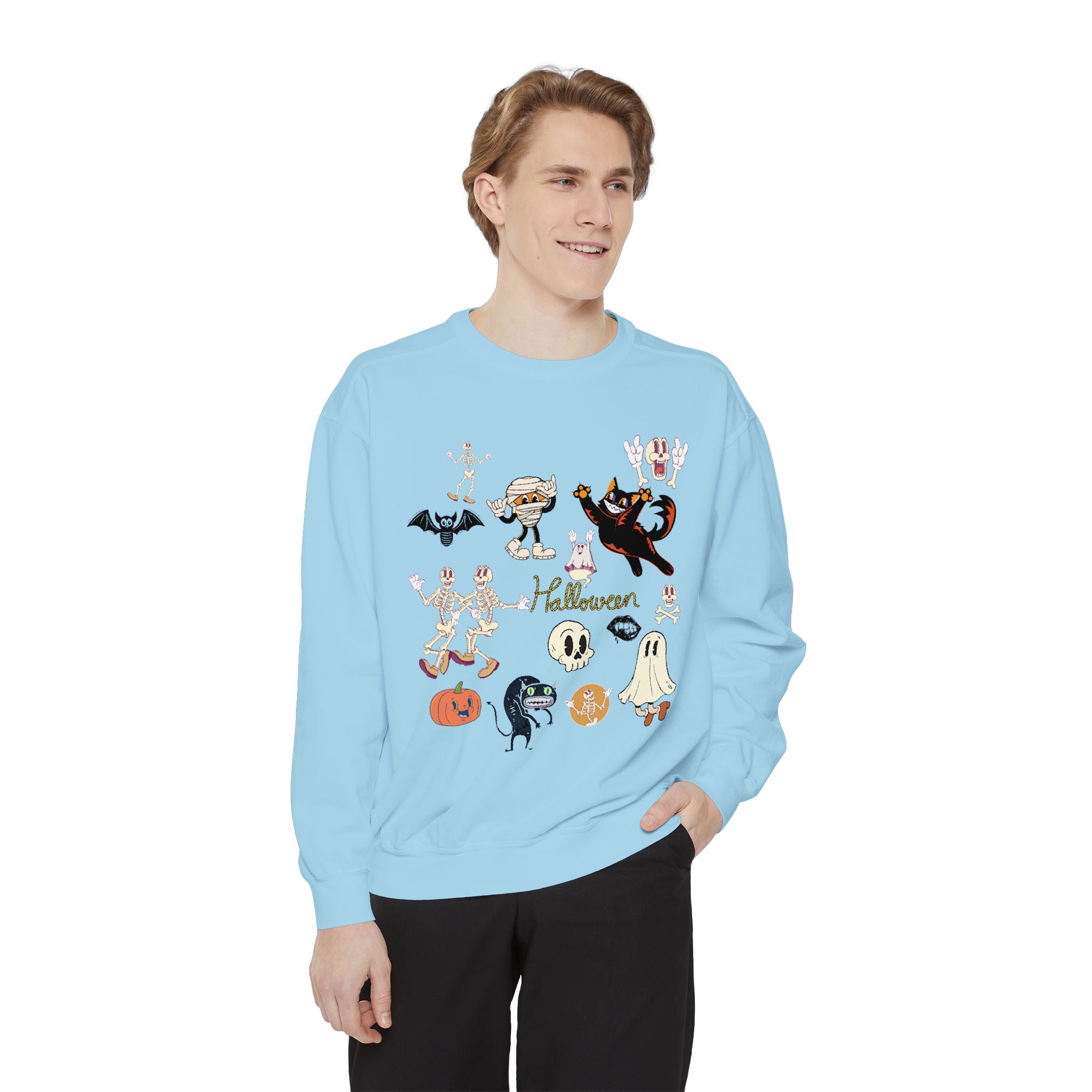 Retro Halloween Charms Sweatshirt